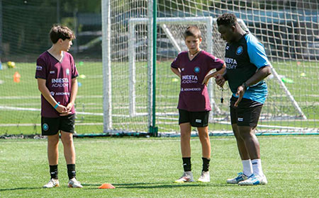 Jean Marie dongou - Coaching Iniesta Academy